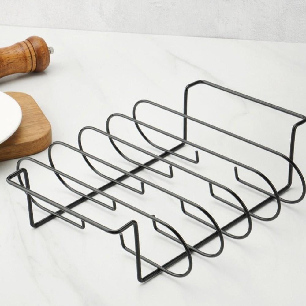 Carbon Steel Roasting Stand Non-Stick BBQ Steak Racks Portable Ribs Grill  Barbecue Cooking