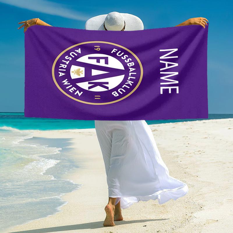 Personalized West Ham Crest Beach Towel Microfiber Beach Towel Thin Absorbent for Beach Swimming Yoga Bath Sports. 0910156