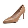 Comemore Pointed Toe Pumps Patent Leather Dress Women Shoes Professional High Heel Temperament Stiletto Heels Work Single Shoes