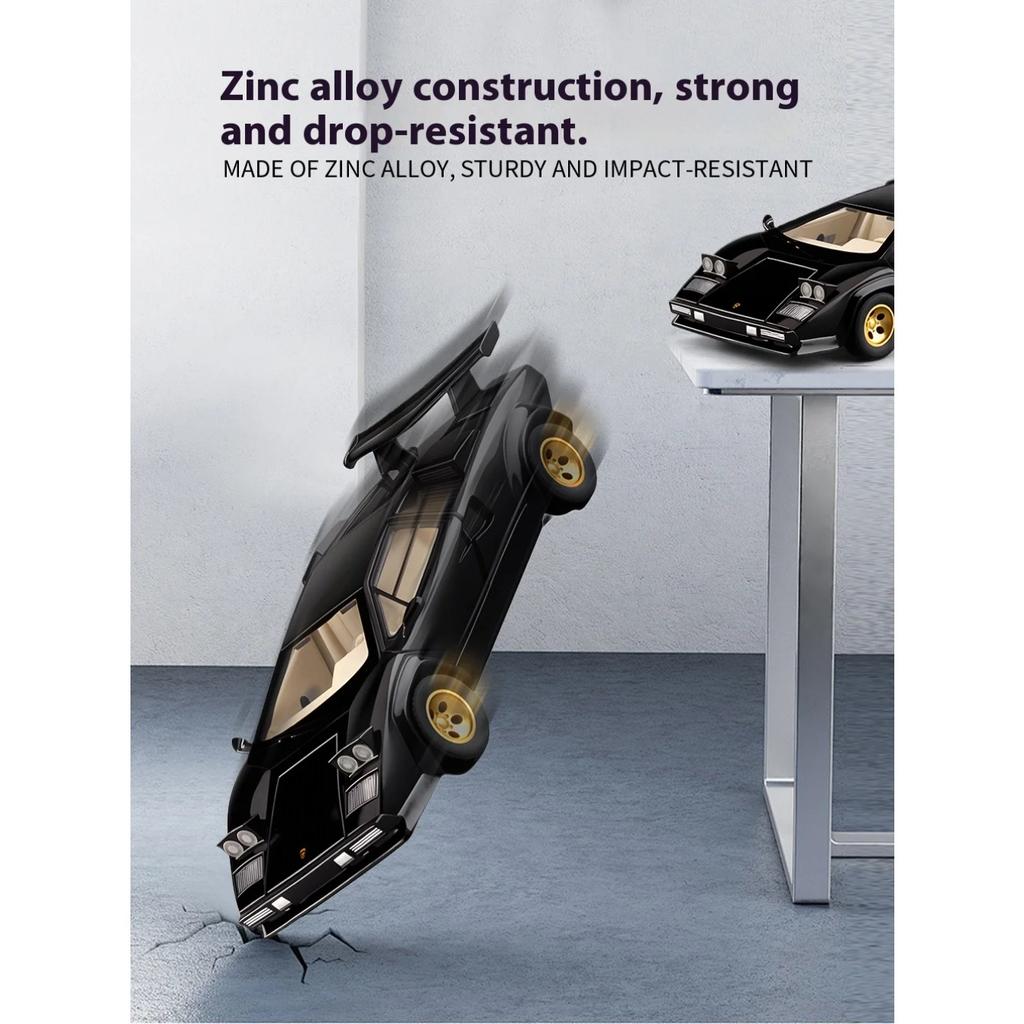 1:24 Lamborghini LP500S Alloy Model Toys, Cool Desktop Decorations, Exquisite Ornaments, Halloween/Christmas/Birthday Gifts