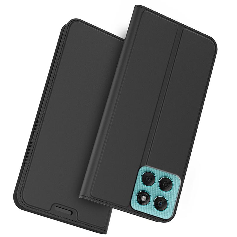 For Motorola Edge 60 5G/Edge 60 Fusion 5G Case PU Leather Phone Cover with Card Holder Stand