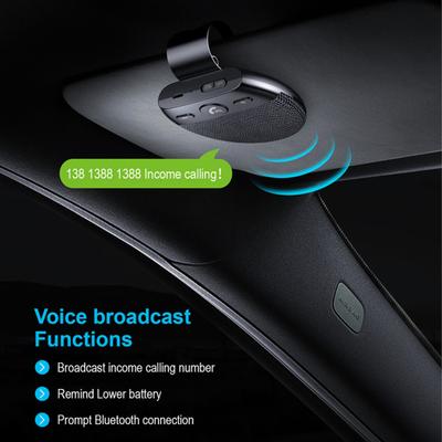 SP11 Car Speakerphone Handsfree High-definition ABS Wireless Vehicle Bluetooth-compatible 5.0 Speaker for Auto