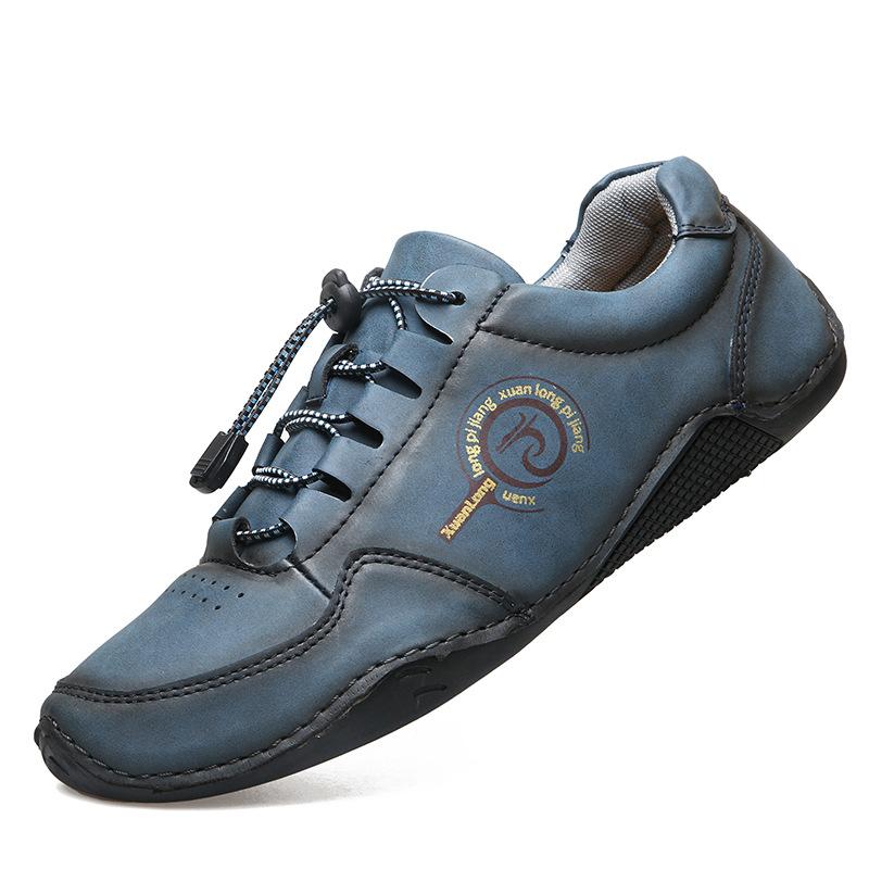 Spring and summer new men's shoes Doudou shoes casual men's foot shoes casual business men's leather shoes