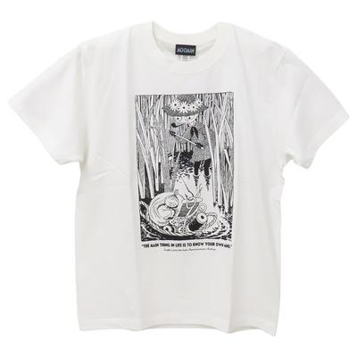 Moomin Suna & My Premium T-Shirt Summer Festival White Size M