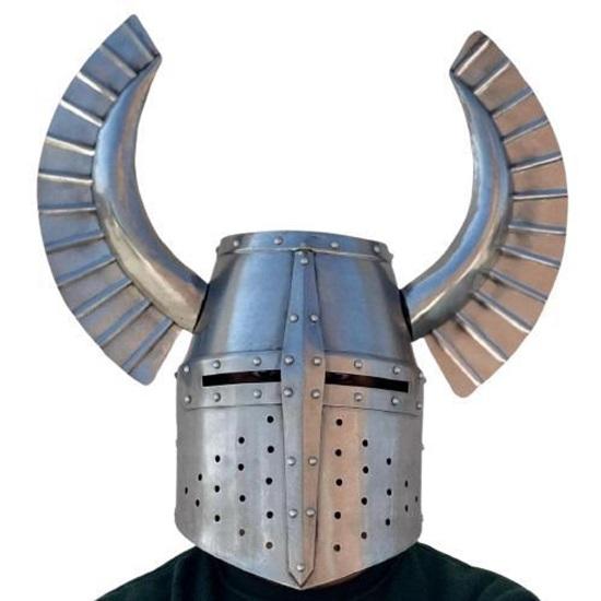 Viking Helmet Steel Norse Warrior Armor Handmade Medieval LARP Cosplay Wearable Display Helmet
