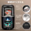 Electric Coffee Grinder with Cutter, Grinds Coffee Beans in Seconds, Large Capacity, One-Touch Operation, Grinds Beans, Green Tea, Chili Peppers,