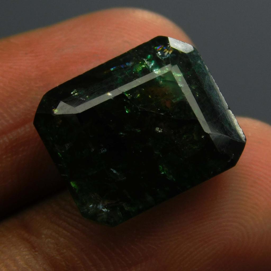 Natuurlijke Groene Smaragd Losse Edelsteen Colombiaanse 12 karaat Smaragd slijping voor Sieraden maken en Knutselen
