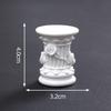 Roman Pillar Greek Column Statue Pedestal Candlestick Stand Figurine Sculpture Indoor Home Dinning Room Garden Scenery Decor