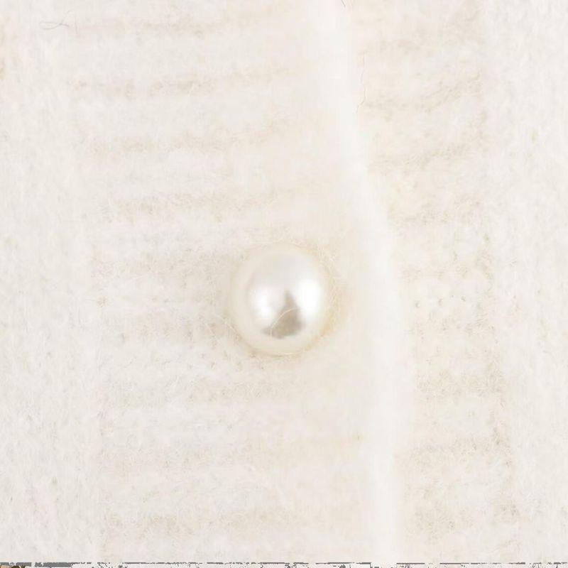 Kaslead New Arrival Women's Clothing Fashion Style Fashion Embroidered Sequins round Neck Knitting Cardigan Sweater Outwear