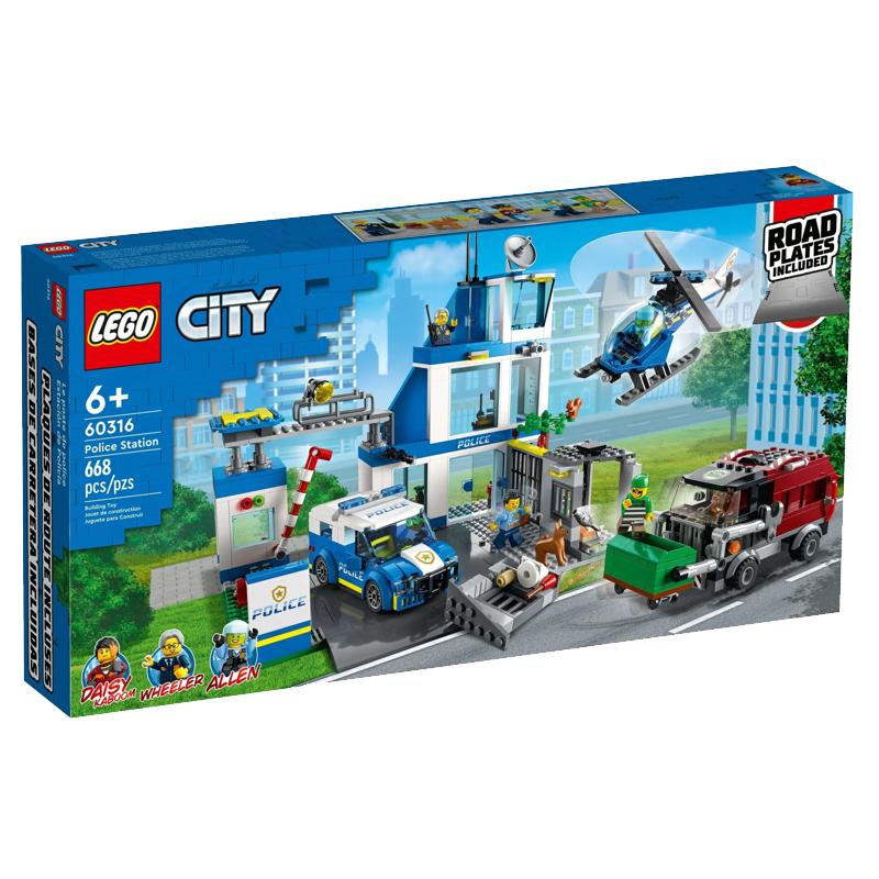 LEGO 60316 Posterunek Policji Klocki