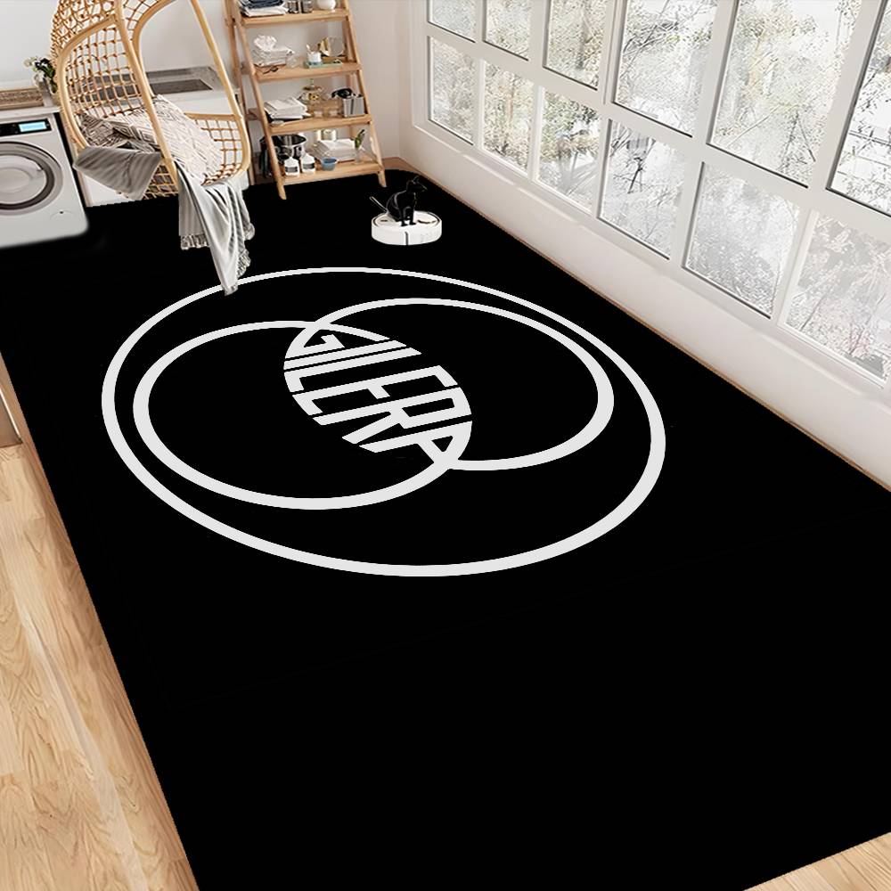 

Gilera Furry Hallway Carpet Non-Slip Laundry Room Mat Laundry Decor Balcony Child Living Room Toilet Rug 40x60cm