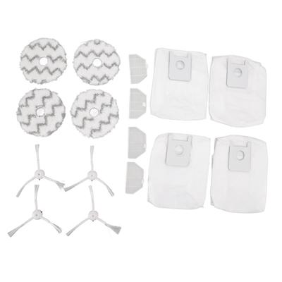 Dust Bag Filter Rag Side Brush Set Robot Vacuum Cleaner Accessories For Roidmi EVA SDJ06RM