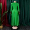 Damen Frühling/Sommer Neue Mode Temperament Binden Afrikanisch Übergröße Maxikleid Importiertes Kleid