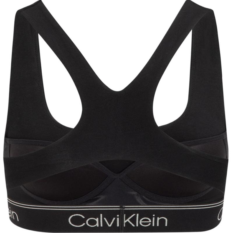 Calvin Klein Motion Gravity U-Neck Light Sports Wireless Back Bra Women Underwear Space-Black QF7185AD-UB1