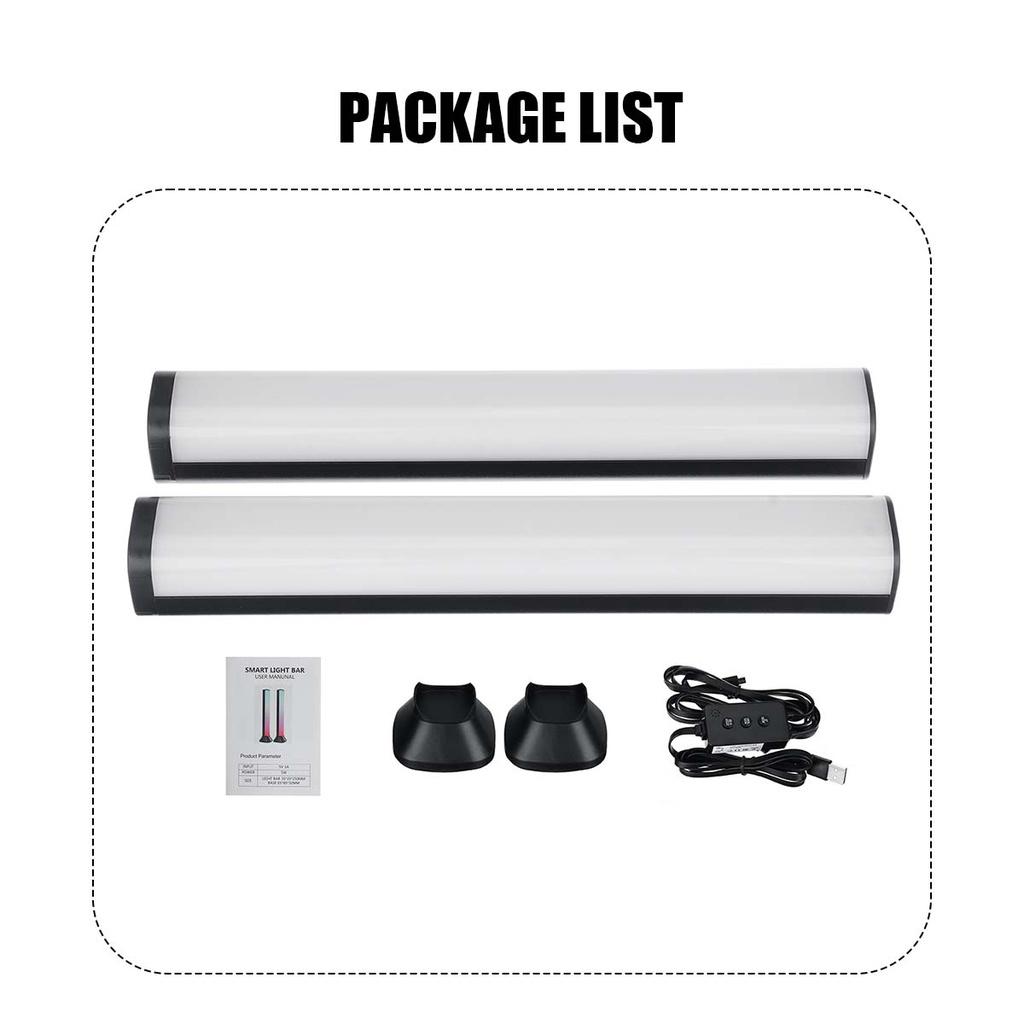 LED Pickup Light Bluetooth App Control Music Rhythm Lights Smart RGB Symphony Lamp Gaming Bar TV Computer Desk Ambient Lamp 5W