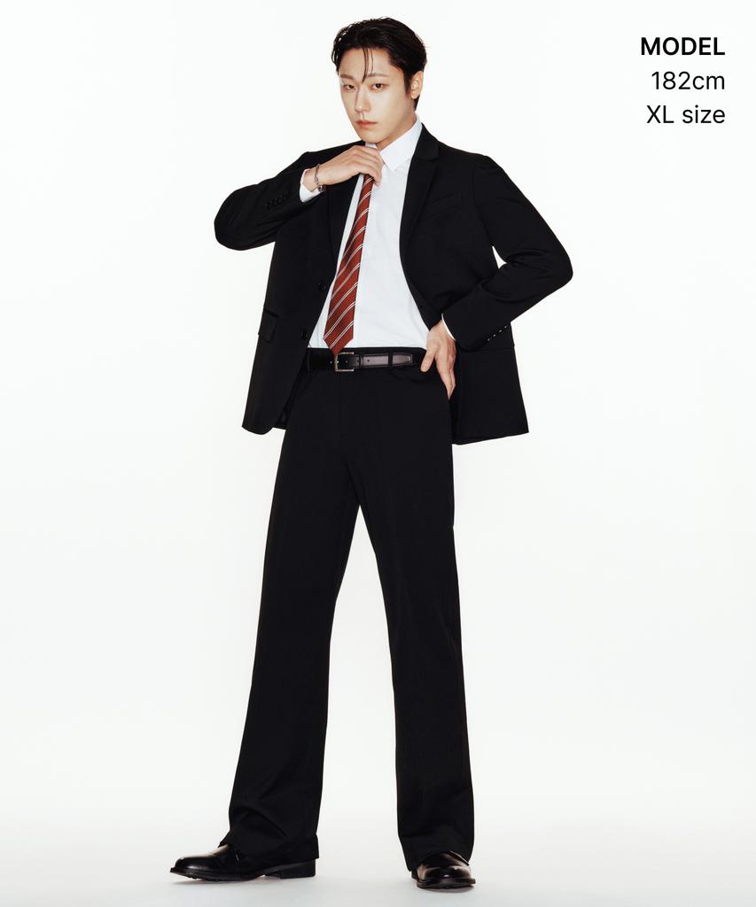 Musinsa Standard Relaxed Basic Blazer [Black]