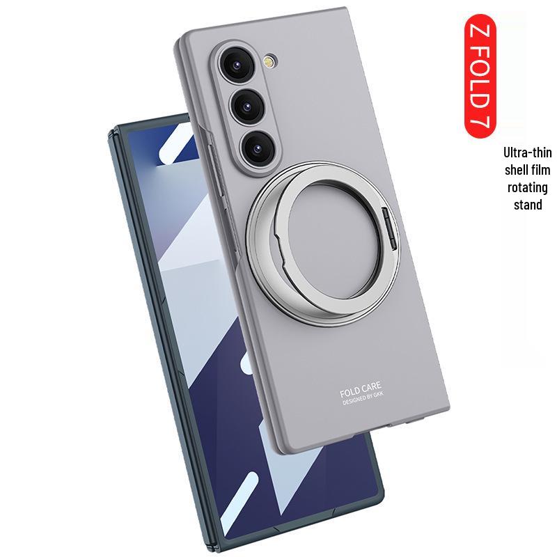 Samsung Z Fold7 Ultra-Thin Rotating Stand Case with Wireless Charging