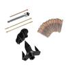 Floor Repair Kit Wood Under Carpet Squeak No More Woodworking Project Supplies with 5 Tools 50 Screws