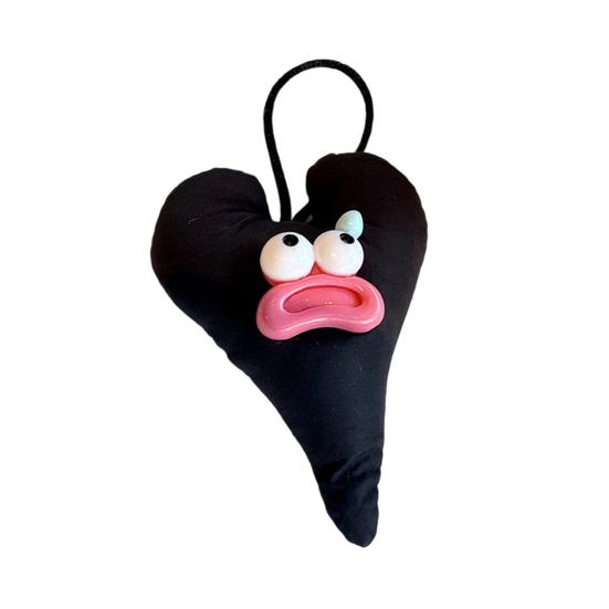Large Mouth Cartoon Doll Keychain With Lanyard Bag Hanging Decoration