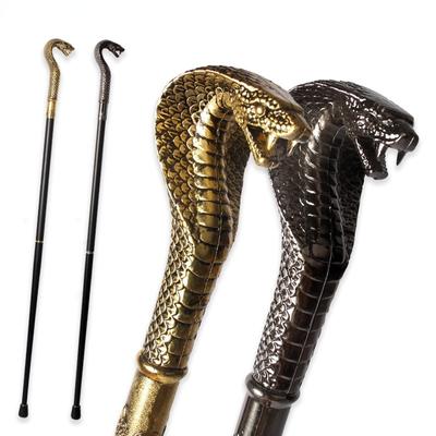 Cobra Head Luxe Wandelstok Canes Mannen Decoratieve Wandelstok Man Elegante Mode Vintage Hand Cane Vrouwen Wandelstok