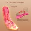 Temperature-Controlled Self-Heating Antibacterial Insoles with Velvet, Long-Lasting Warmth, Breathable and Deodorizing for Men and Women