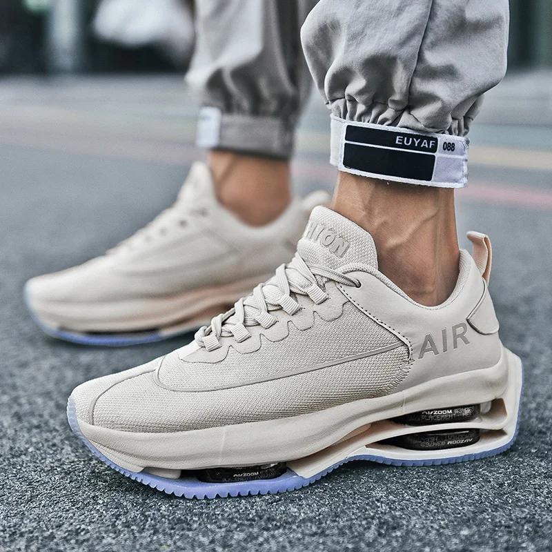 New Men Running Shoes Breathable Shoes Lightweight Sneakers for Men Comfortable Athletic Training Footwear Air Cushion Shoes