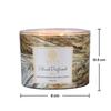 EKAM Island Driftwood 3 Wick Soya Balmumu Kokulu Mum - 256 Gram - 30 Saat Yanma Süresi - Ev Dekorasyonu, Hediyelik Eşya ve Aromaterapi İçin İdeal