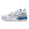 Legacy 312 Cushioning Slip Resistant Waterproof Low Top Vintage Basketball Shoes Men's White Blue HJ3480-140(Team348-)