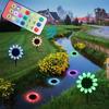 Submersible Pool Lights Remote Control Stable Connection Long Control Distance Compact Portable LED Light Controller