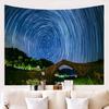 Magical Starry Sky Background Tapestry Mysterious Painting Wall Decoration Blanket Hanging Cloth Picnic Blankets Beach Towels