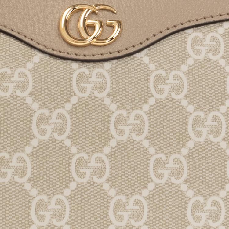 Gucci Ophidia Classic Interlocking G Logo Canvas And Leather Shoulder Bag Women Handbags 735145-UULBG-9683