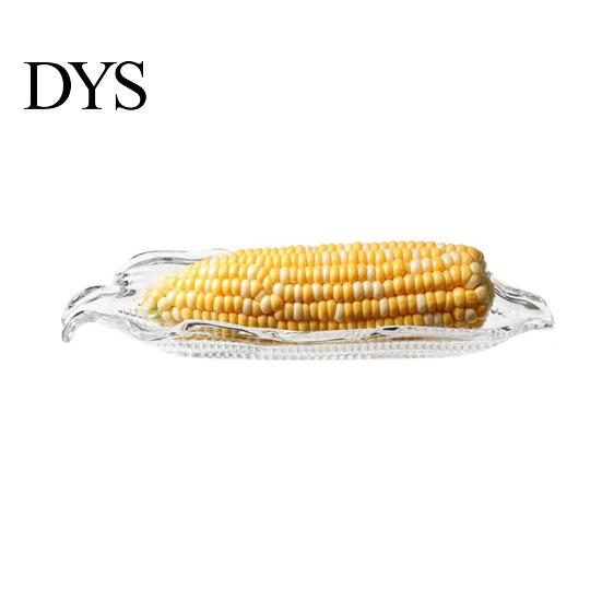 Vegetable Corn Trays Anti-scalding Wear-resistant Plastic Dishes Cob Dinnerware Sets for Family Preservation