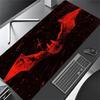 1pc Bat Symbol Red Grunge Texture Computer Pad with Vibrant Print, Mouse Pads for Desk 148