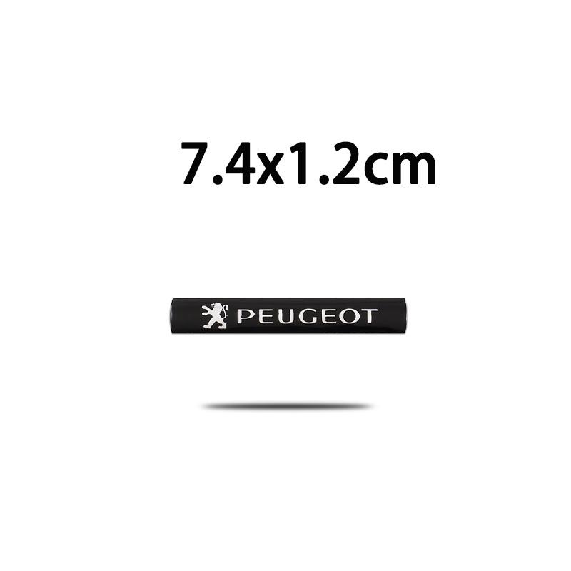 Car Emblem Sticker Accessories For Peugeot 206 307 308 207 3008 208 407 508 2008 5008 301 406 408 607 4008 Rifter RCZ Citroen DS