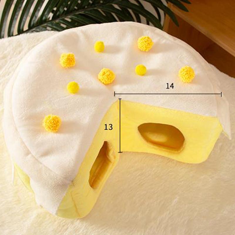 

Милый Торт Хлопковый Плюшевый Хомяк Играющий в Туннелях Хлопковое Гнездо Зимнее Теплое Гнездо Для Хорьков Морских Свинок Белок Игрушки для Маленьких Питомцев