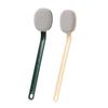 Anti Slip Back Scrubber for Shower Long Handle Rubbing Body Scrubbing Shower Brush Soft Bristles Body Exfoliating Dry Brush