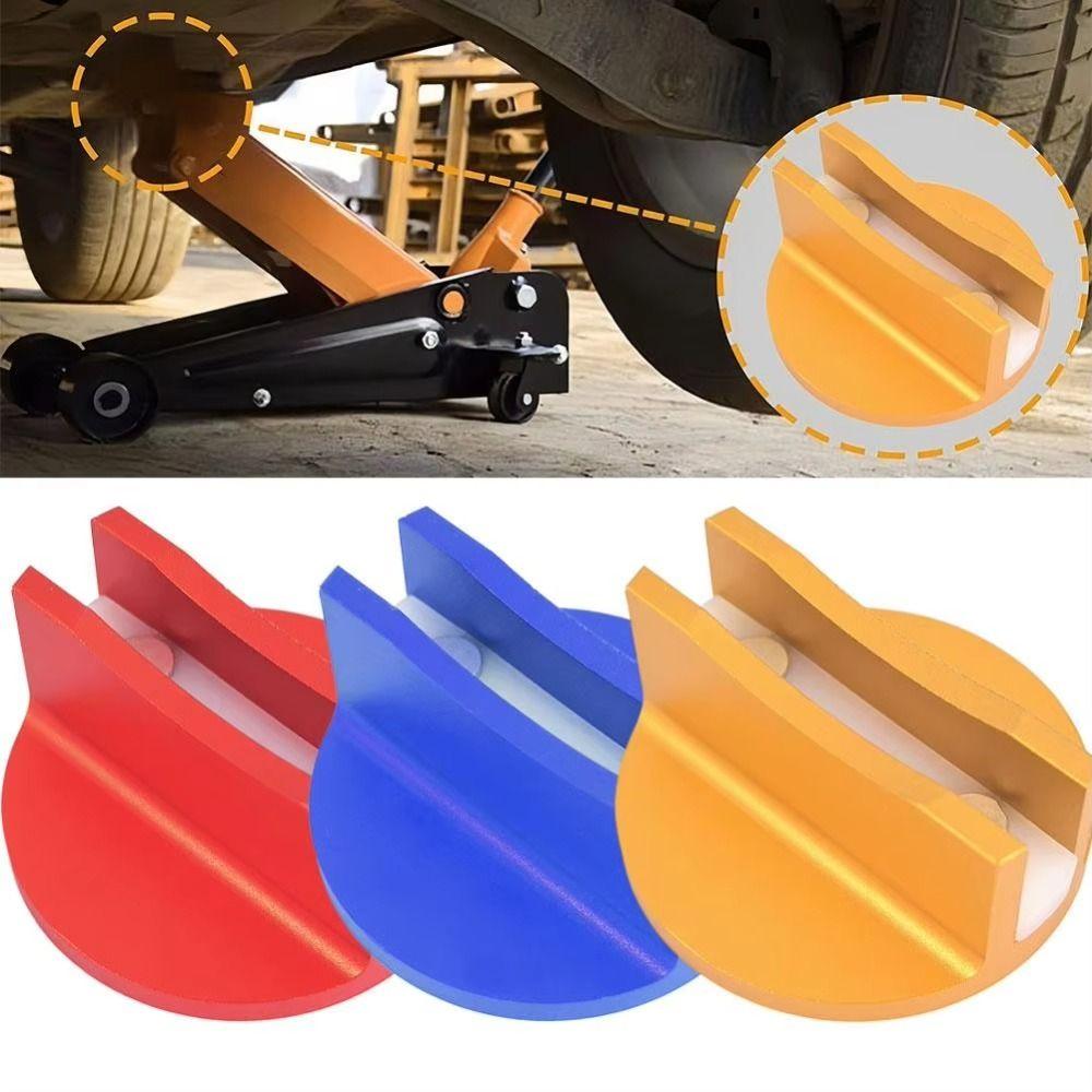 Aluminum Zinc Zinc Alloy Jack Pad Adapter Grooved Design Pinch Weld Adapter  Vehicle Floor Jack
