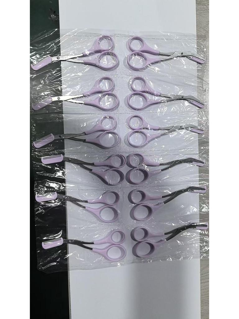 Beginner-Friendly White Eyebrow Shaver Set for Men and Women