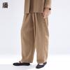 Women's Spring High-Waist Straight-Leg Trousers