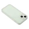 For iPhone 15 TPU Case Rhinestone Decor Clear Phone Back Cover,Precise Cutout