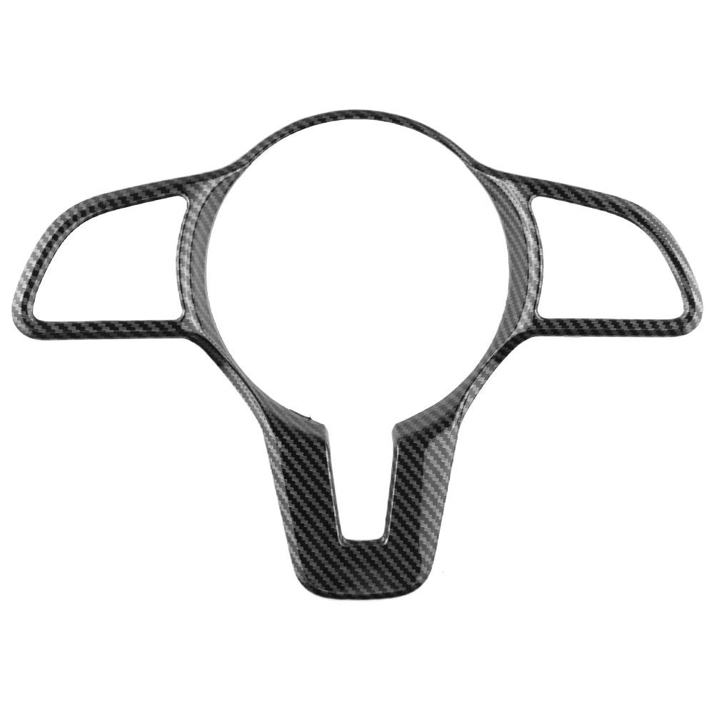 Car ABS Carbon Fiber Steering Wheel Panel Cover Trim for Mercedes Benz A B C E G CLA GLB Class W177 W247 W205 W213 C118 W118