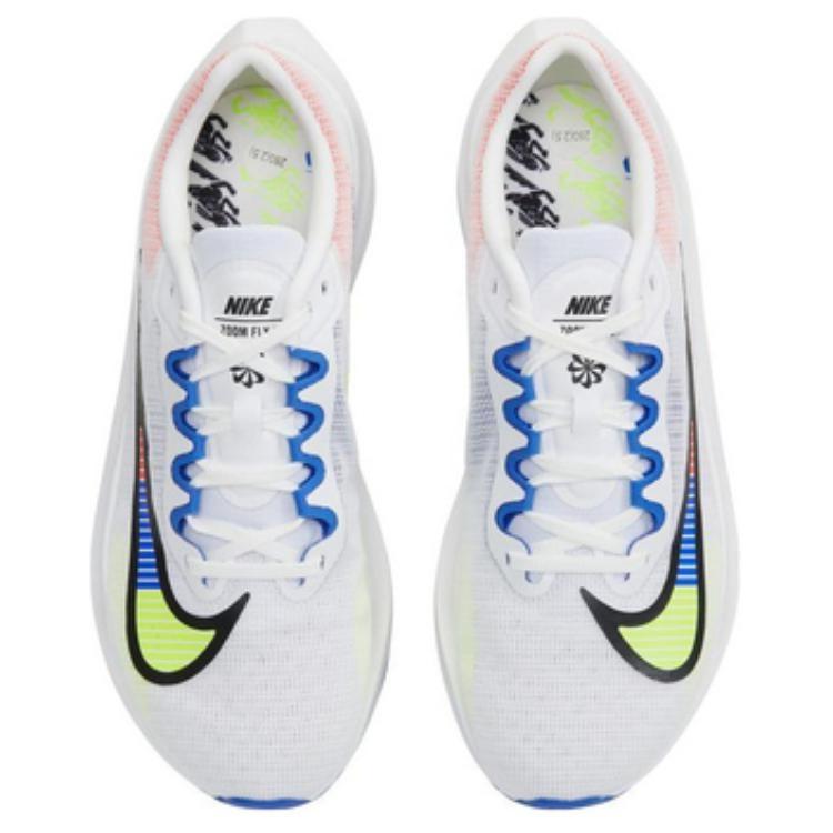 Nike Zoom Fly 5 Premium 'White Racer Blue Volt' Men's DX1599-100
