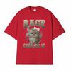 Rage Consumes Me Funny Gifts Cat Meme T Shirt Unisex Fashion Kawaii Tshirts Men Short Sleeve Casual Cotton Oversized Tshirt