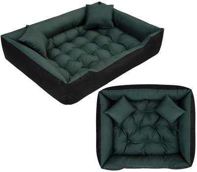 Cama para cão ECCO 130x105 cm impermeável verde
