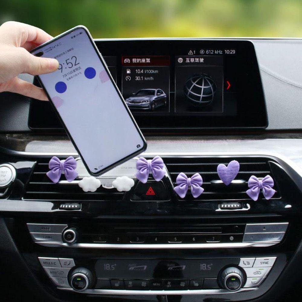 Shockproof Car Air Outlet Clip Mount Anti-Skidding Car Phone Holder Car Mobile Phone Bracket