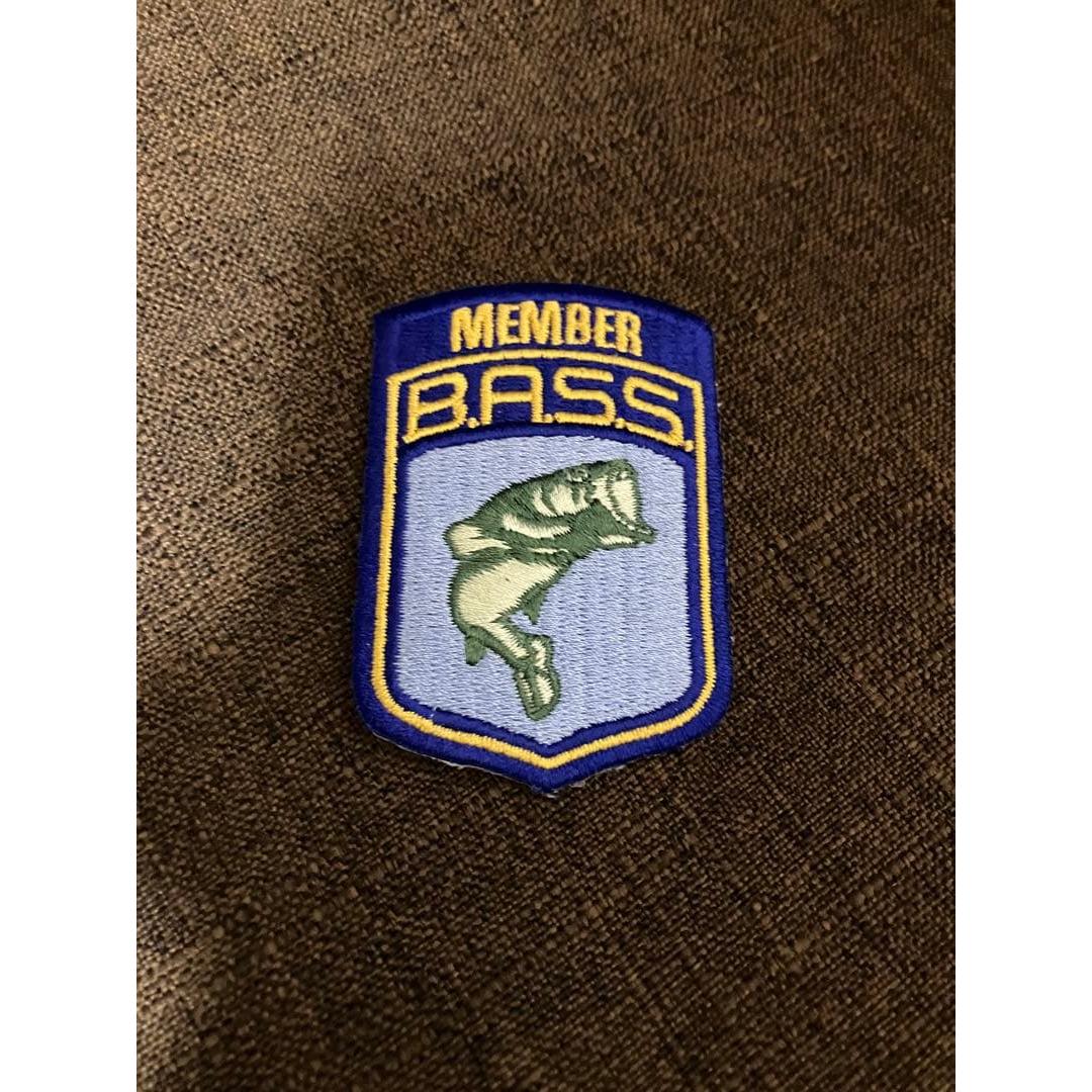 Used Bass Fishing Lure Accessories Assortment Set Old Tackle Box Bass Patch