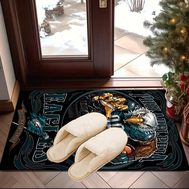 Eagle Power Philadelphia Area Rug for Office, Chair Rug, Decorative Carpet Livingroom Mat, Large Size Fan gifts Christmas gifts
