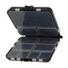 Double-sided Fishing Lure Box, Waterproof Plastic Fishing Tackle Storage Case, Transparent Visible Fishing Bait Accessory Organizer Container