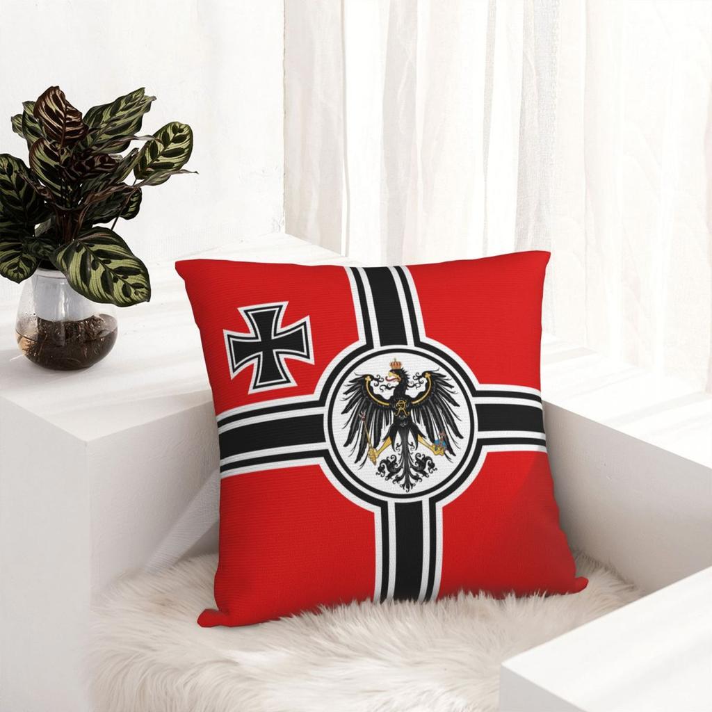 German DK Reich Empire Of Flag Pillowcases Polyester Living Room Germany Proud Cushion Case Funny Decorative Pillowcase 40*40