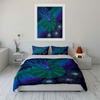 Vibrant Cosmic Blossom. Bedding Sets Duvet Covers Pillowcases(1* Duvet Cover 2* Pillowcases Without Duvet Insert)